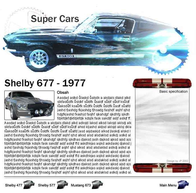 Super cars - Mustang (113.40kb)
